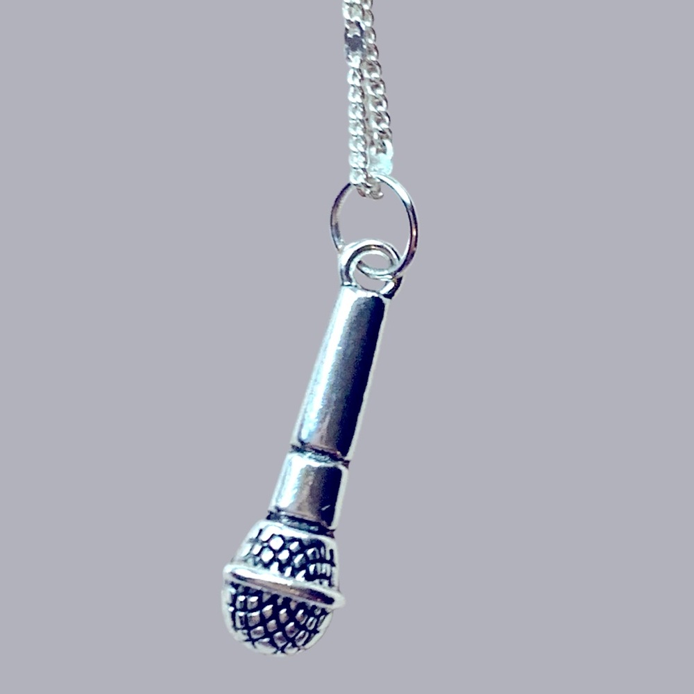 Musical Instrument Silver Charm Necklaces. Choose your favorite(s) - Picture 6 of 12